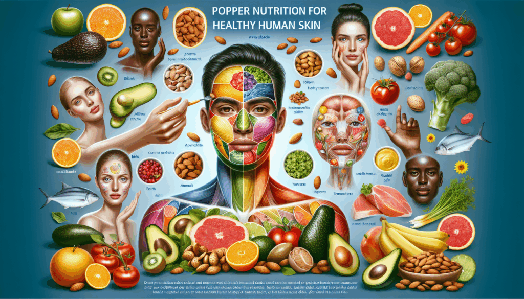 التغذية السليمة للبشرة