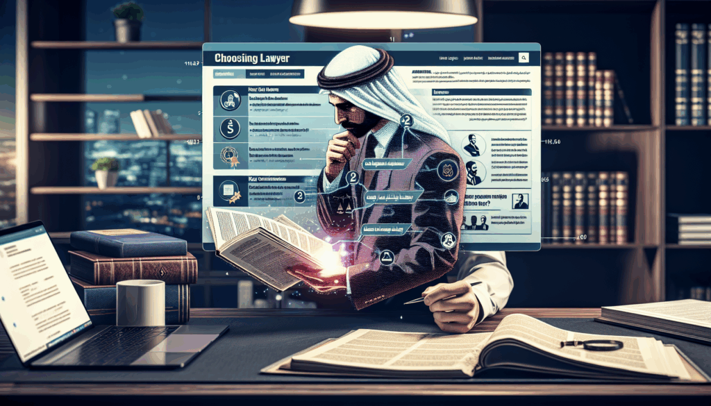 كيف أختار المحامي المناسب لقضيتي: دليل شامل