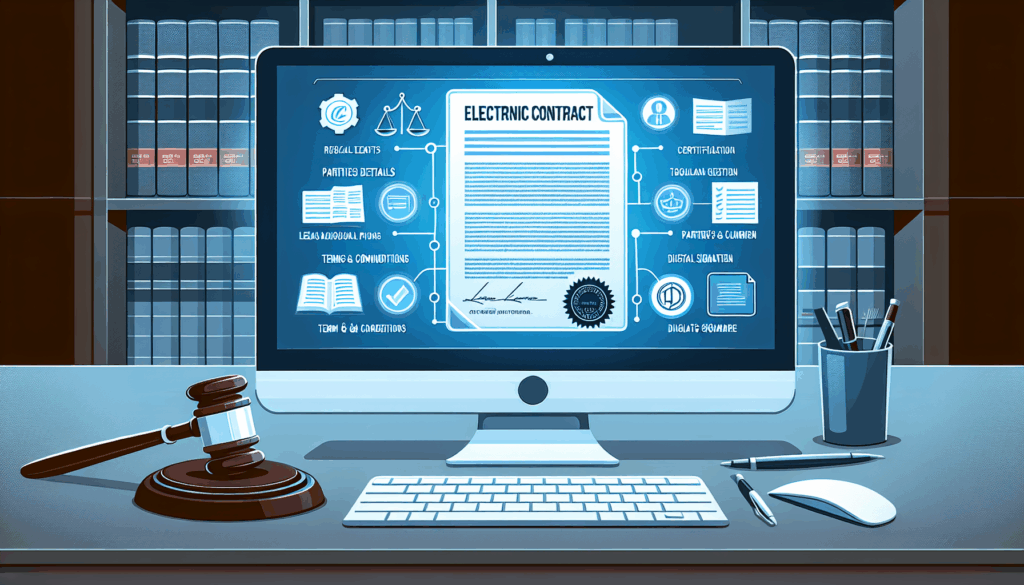 كيفية إثبات عقد إلكتروني قانونيًا