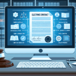كيفية إثبات عقد إلكتروني قانونيًا