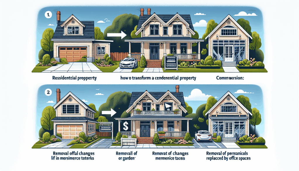 كيفية تغيير استخدام العقار من سكني إلى تجاري