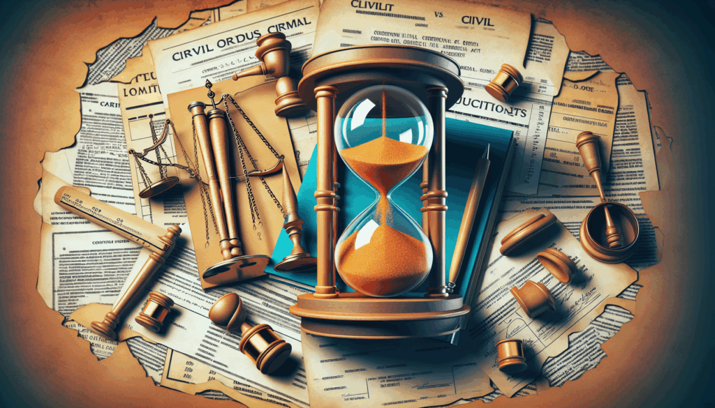 مدة التقاضي في القضايا المدنية والجنائية