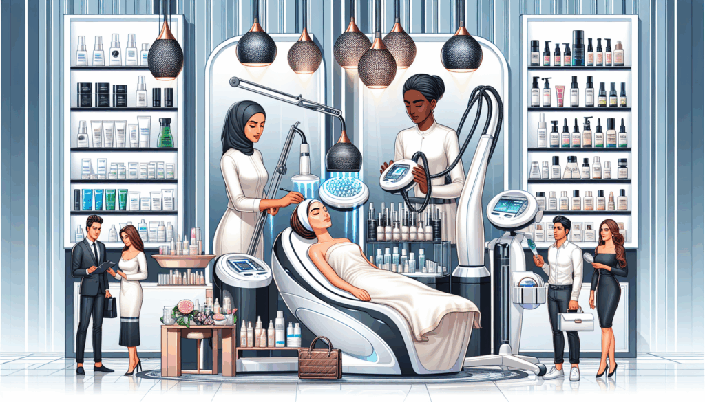 أحدث تقنيات العناية بالبشرة في مراكز التجميل