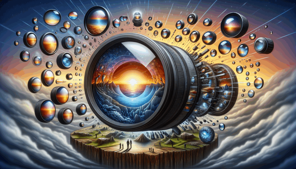 استخدام العدسات لتغيير الإحساس البصري للمشهد