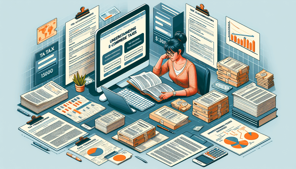 كيف أتعامل مع الضرائب في التجارة الإلكترونية