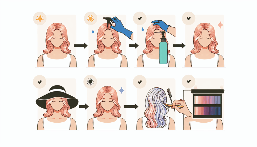 كيف أُحافظ على لون الشعر المصبوغ لأطول فترة