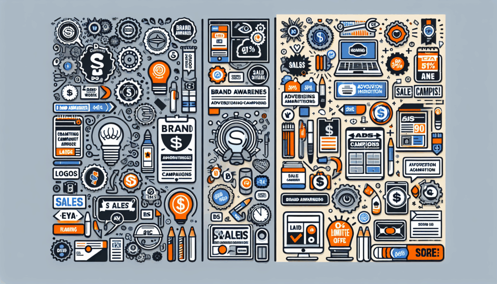الفرق بين الحملات الإعلانية للوعي بالعلامة التجارية وحملات المبيعات
