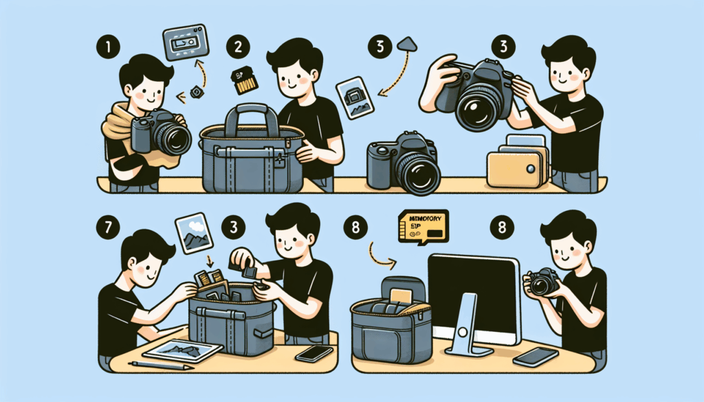 ما الخطوات التي تلي انتهاء التصوير مباشرة؟