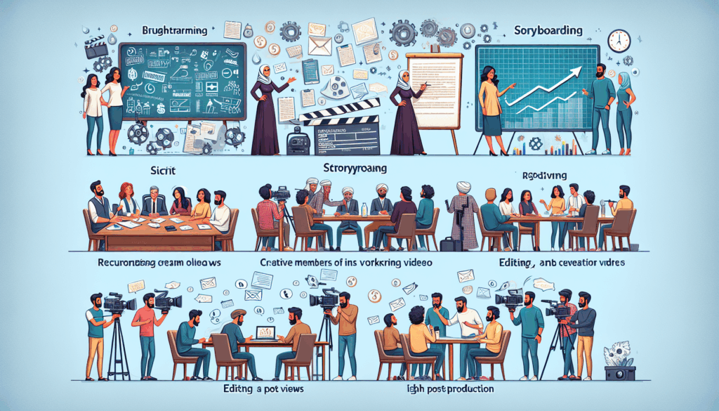 خطوات إنتاج فيديو تسويقي مؤثر