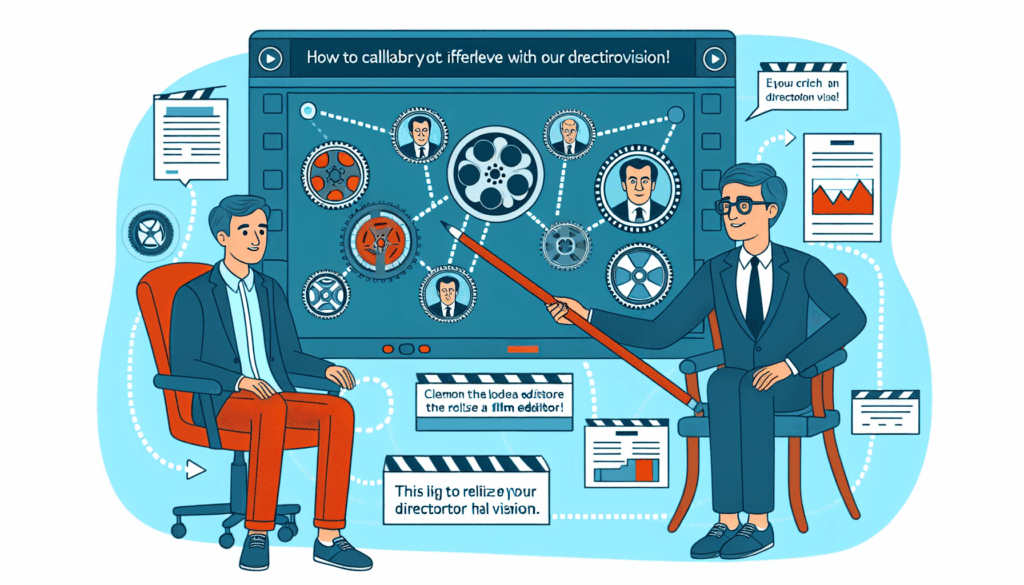 كيف أتعامل مع المونتير لتحقيق رؤيتي الإخراجية