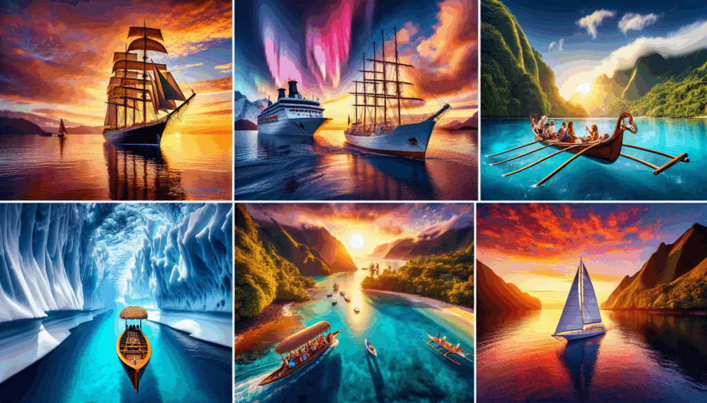 أجمل طرق الرحلات البحرية حول العالم