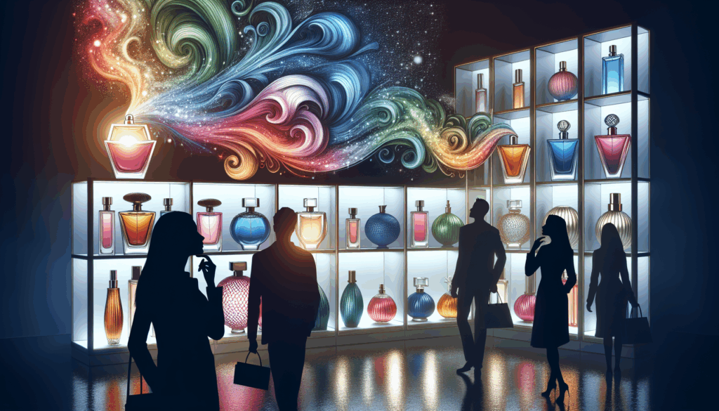 أهمية اللون والتصميم في بيع العطور