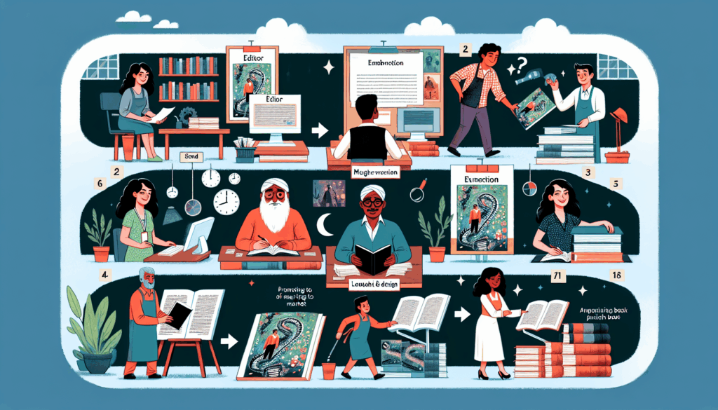 خطوات التعامل مع دار النشر