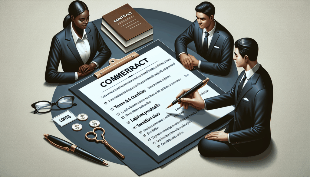 البنود الأساسية التي يجب مراعاتها عند توقيع عقد تجاري