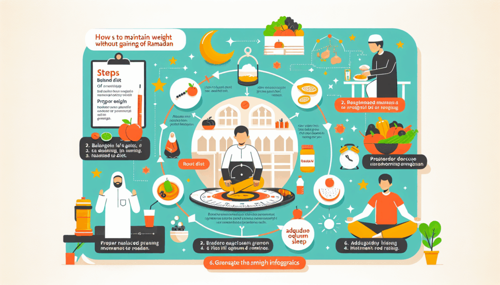 كيفية الحفاظ على الوزن دون زيادة خلال رمضان