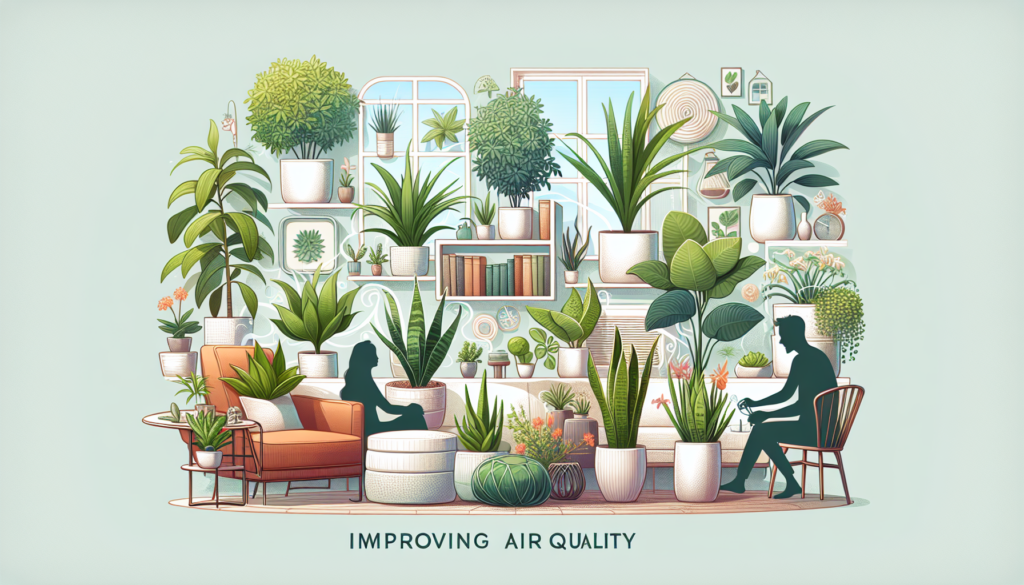 فوائد النباتات في تحسين جودة الهواء داخل المنزل