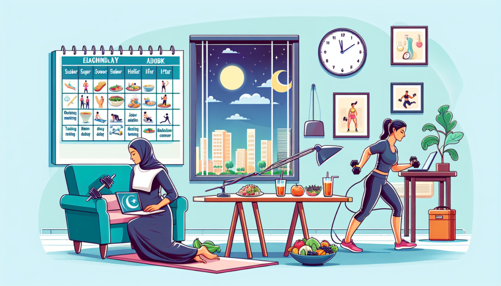 كيفية تنظيم وقت التدريب للرياضي الموظف في رمضان