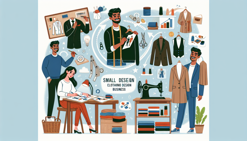 كيفية بدء مشروع صغير لتصميم الملابس