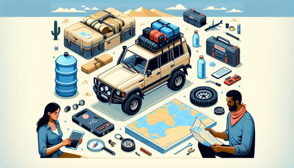 كيف أستعد لرحلة بالسيارة عبر الصحراء
