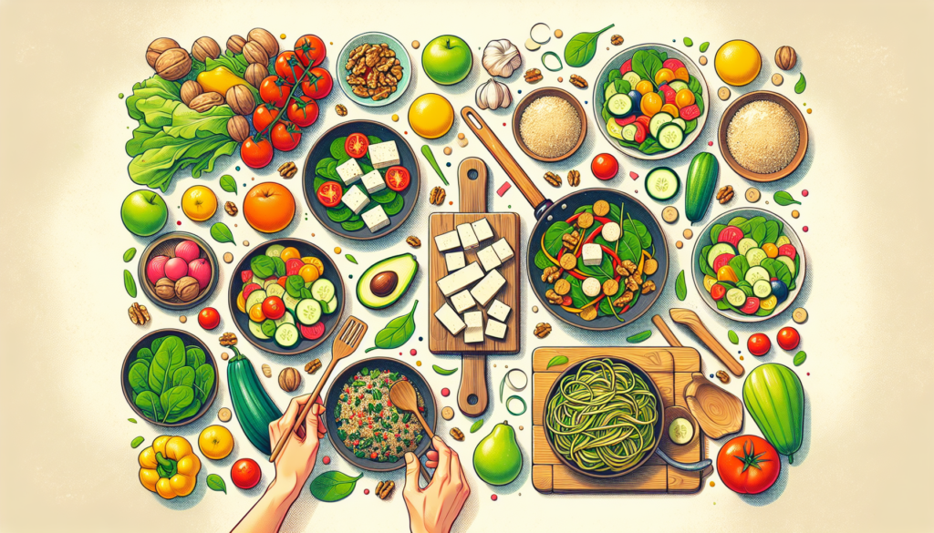 كيف أُحضّر وجبات نباتية لذيذة ومتوازنة