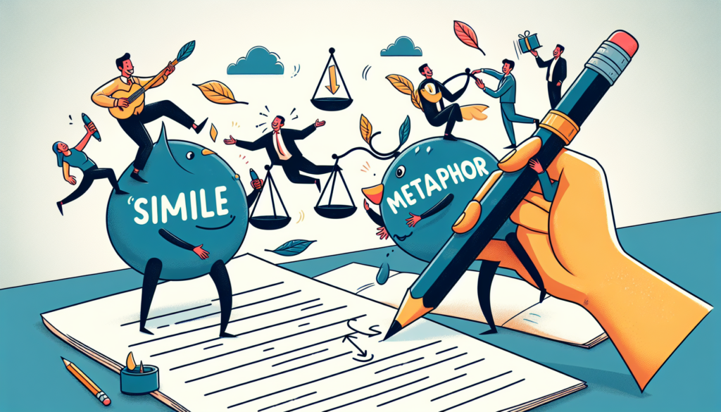 كيفية استخدام التشبيه والاستعارة في تقوية النص