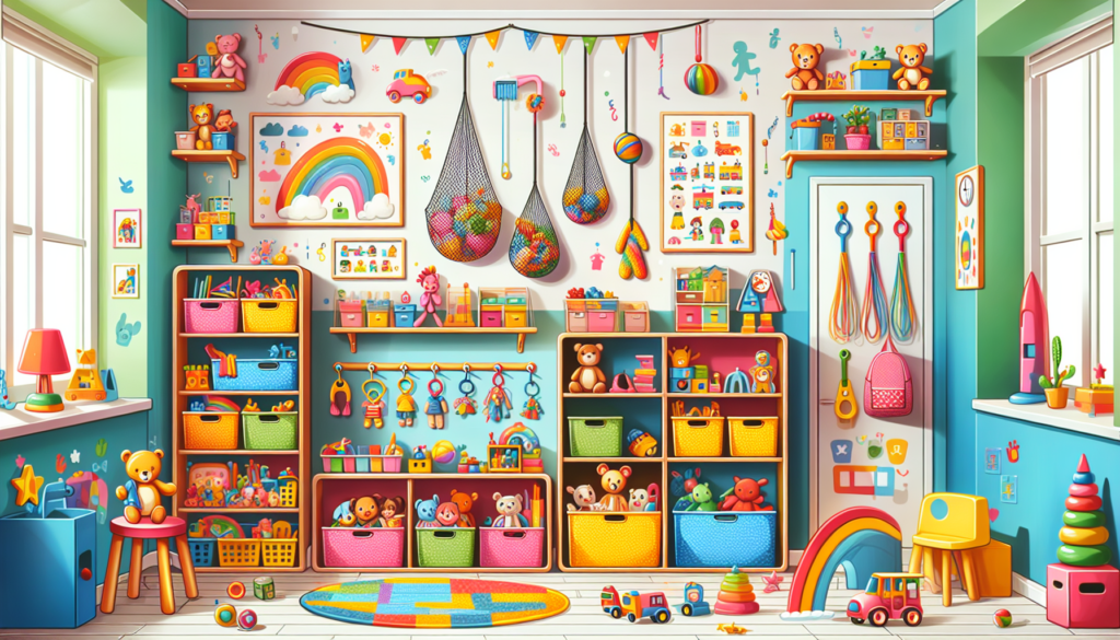 أفضل الطرق لتخزين الألعاب في غرف الأطفال