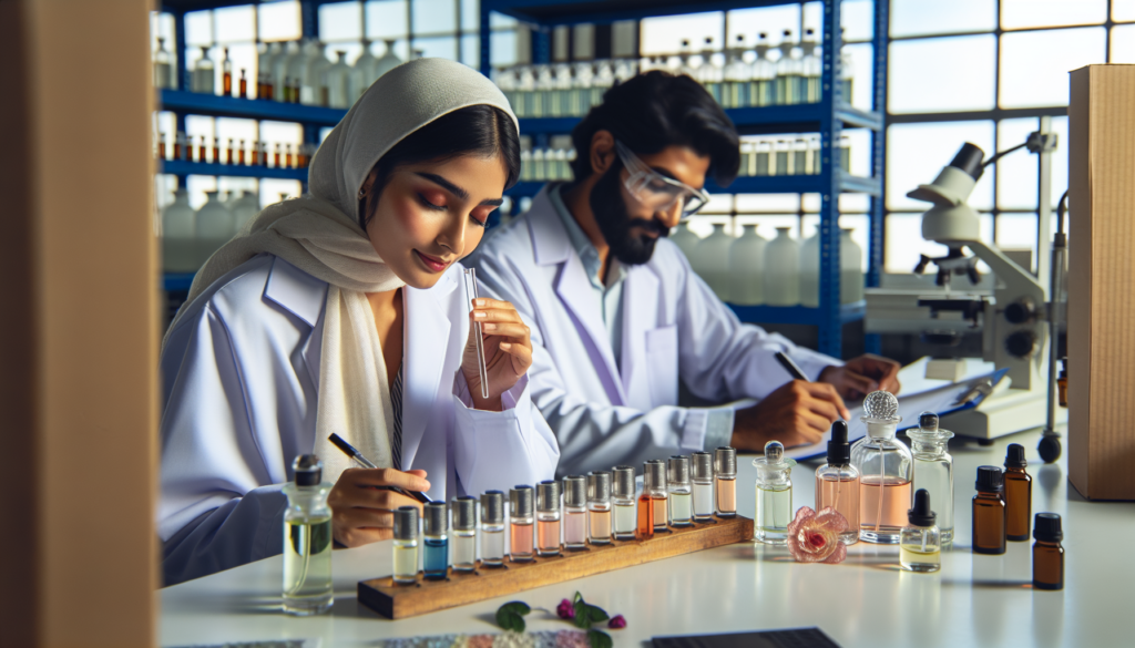 كيفية اختبار العطور قبل إطلاقها في السوق