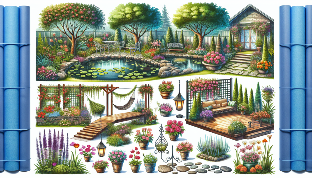 أفكار تصميم الحدائق المنزلية الصغيرة